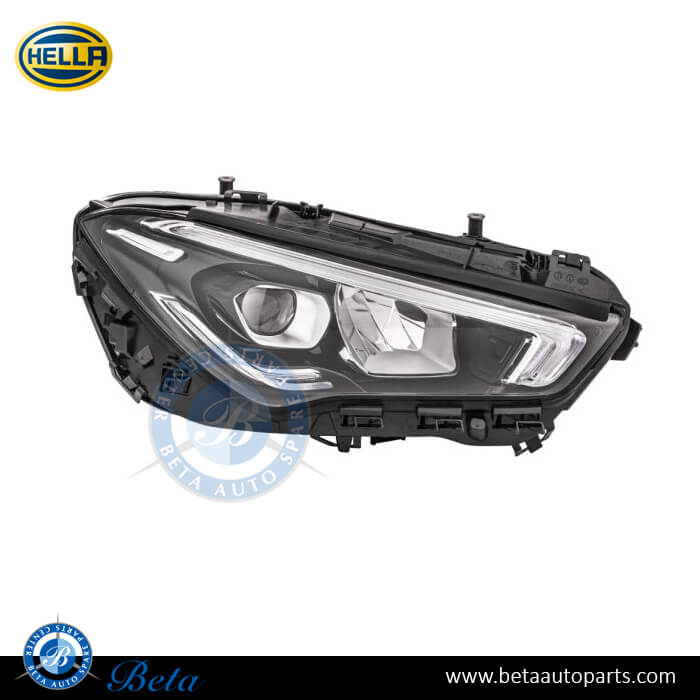 Right Side Headlamp Static LED for Mercedes CLA-Class C118 2019-Up models, Part Number 1189064000 / 1189062600 Right Side Headlamp Static LED for Mercedes CLA-Class C118 2019-Up models, Part Number 1189064000 / 1189062600